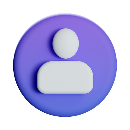 Profil  3D Icon
