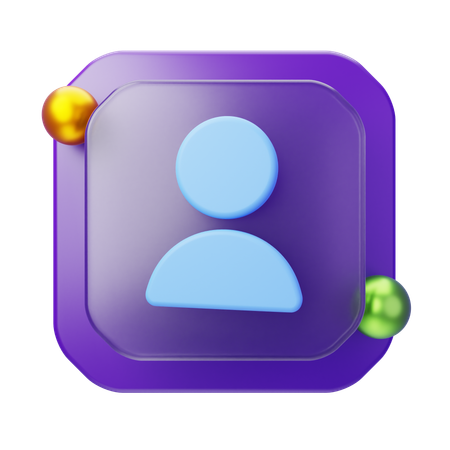 Profil  3D Icon