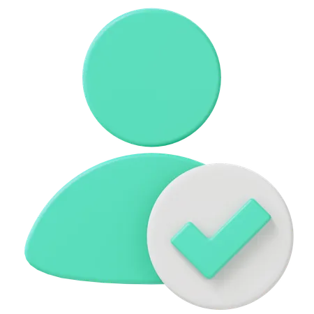 Profil akzeptieren  3D Icon