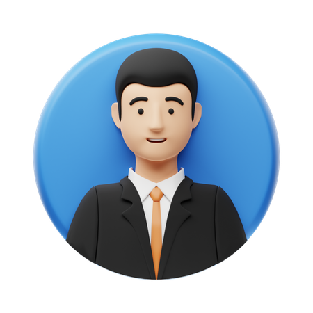 Profil de l'employé  3D Icon