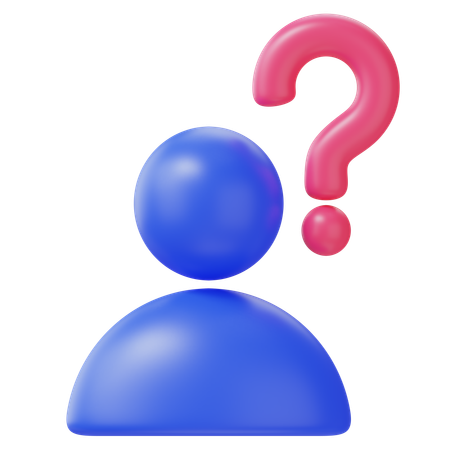 Profil inconnu  3D Icon