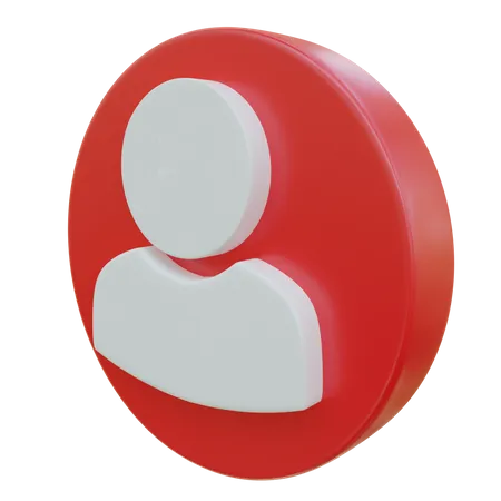 Profilkonto  3D Icon