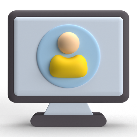Profil personnel  3D Icon