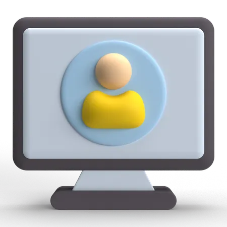 Profil personnel  3D Icon