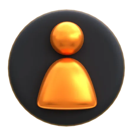 Profil de l'utilisateur  3D Icon