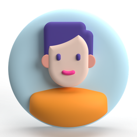 Profil de l'utilisateur  3D Icon