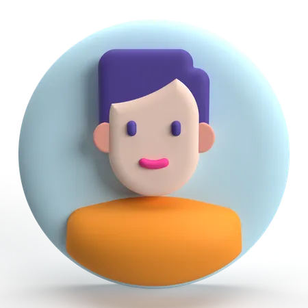 Profil de l'utilisateur  3D Icon