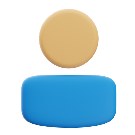 Profile  3D Icon