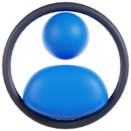 Profile  3D Icon