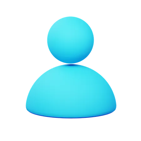 Profile  3D Icon