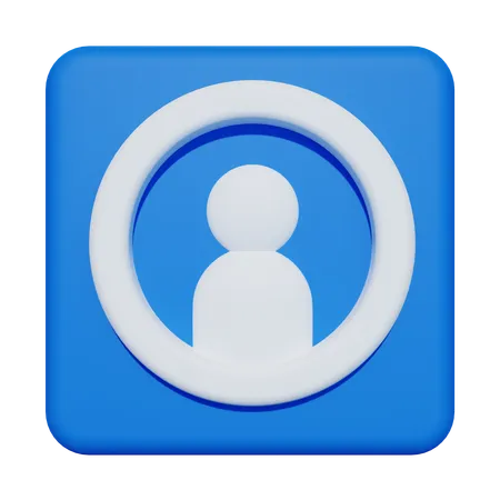 Profile  3D Icon