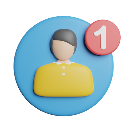 Profile  3D Icon