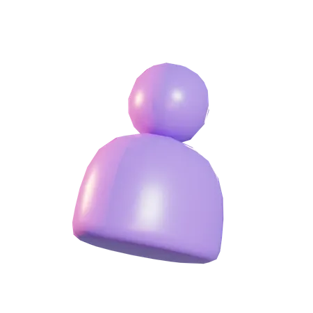 Profile  3D Icon