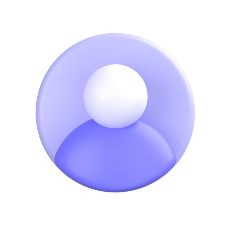 Profile  3D Icon