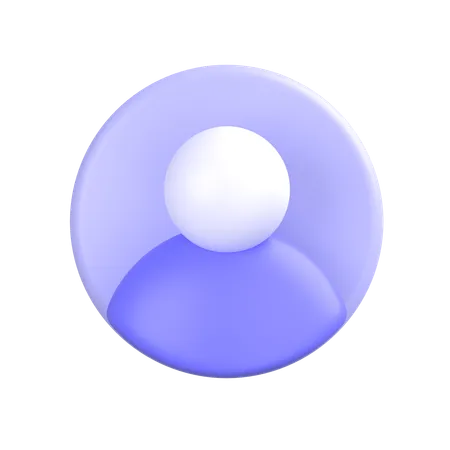 Profile  3D Icon