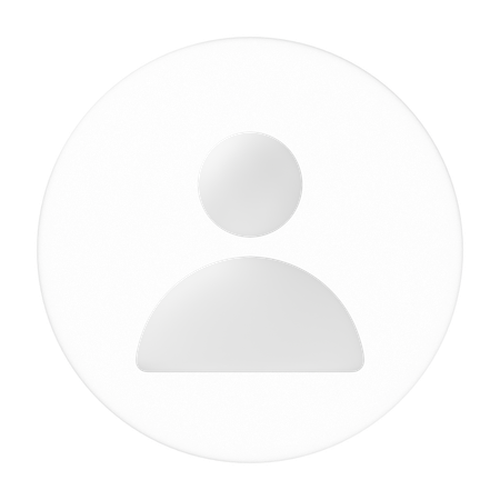 Profile  3D Icon