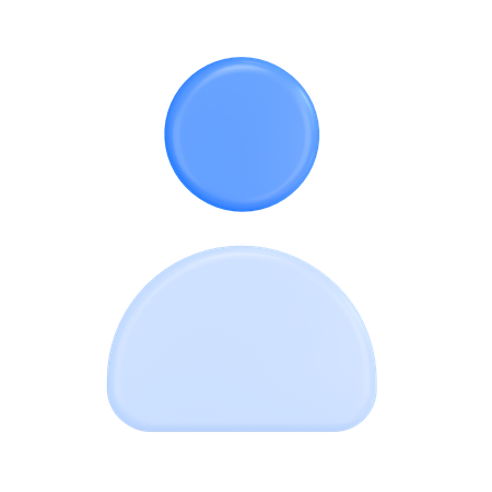 Profile  3D Icon