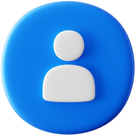 Profile  3D Icon