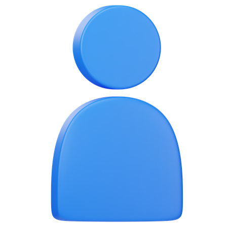 Profile  3D Icon