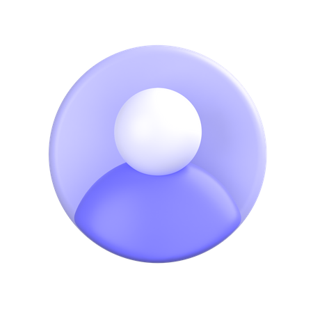 Profile  3D Icon