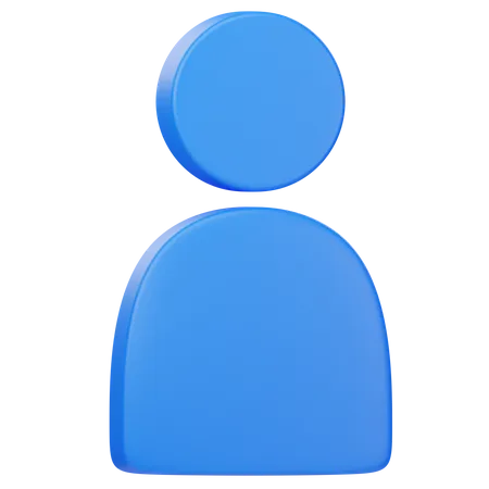 Profile 3 D Illustration 3D Icon