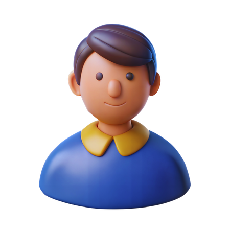 Profile Avatar  3D Icon