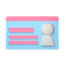 profile card symbol