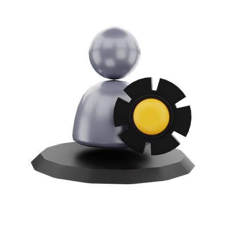 Profile Management  3D Icon