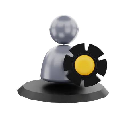 Profile Management  3D Icon