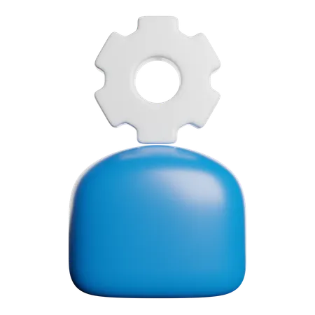 Profile Setting  3D Icon