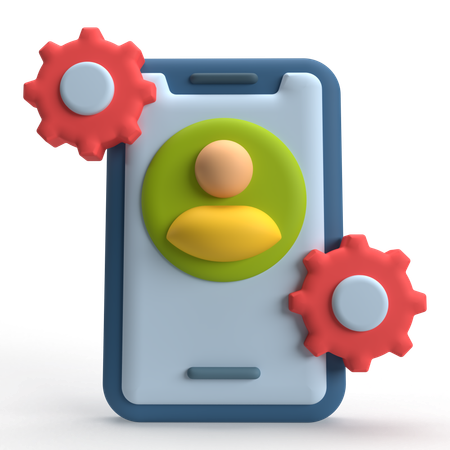 Profileinstellung  3D Icon