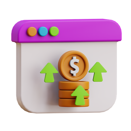 Profit  3D Icon