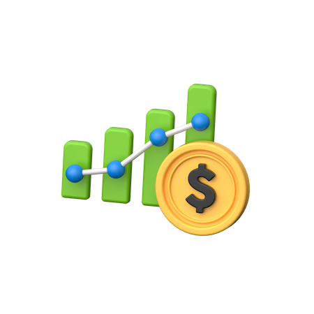 Profit  3D Icon