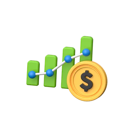 Profit  3D Icon