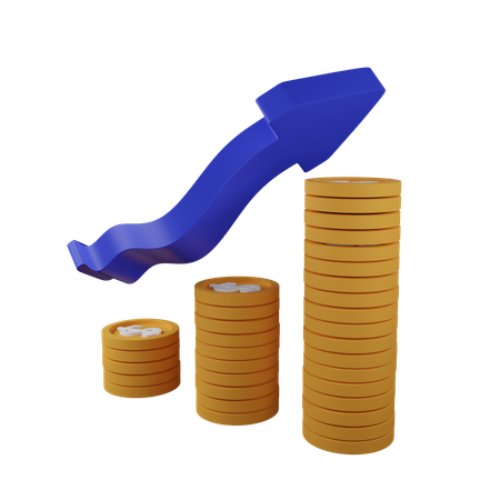 Profit  3D Icon