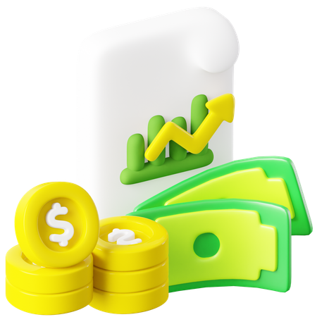 Profit  3D Icon