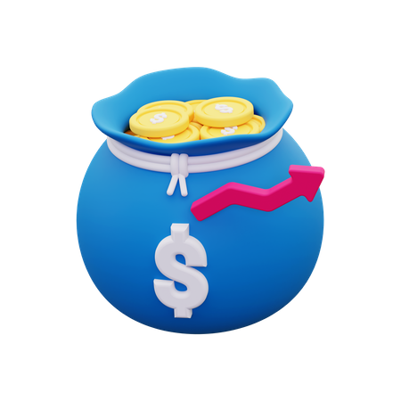 Profit  3D Icon