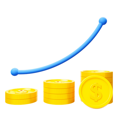 Profit  3D Icon