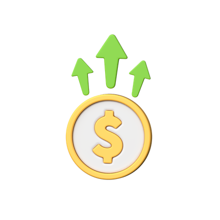 Profit  3D Icon