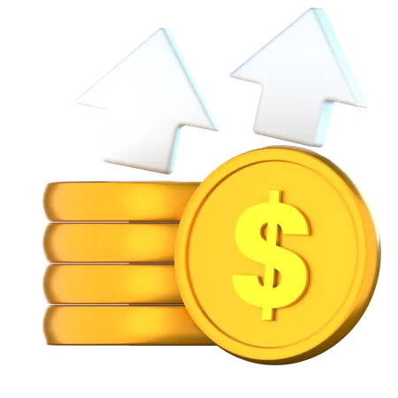 Profit  3D Icon