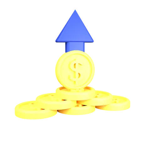 Profit  3D Icon