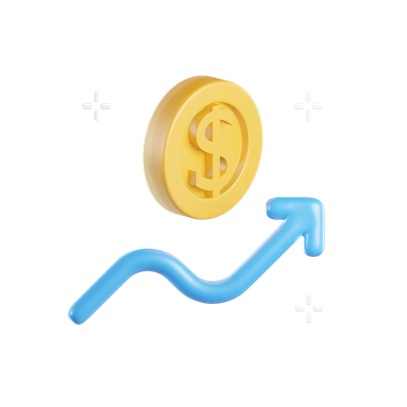 Profit  3D Icon