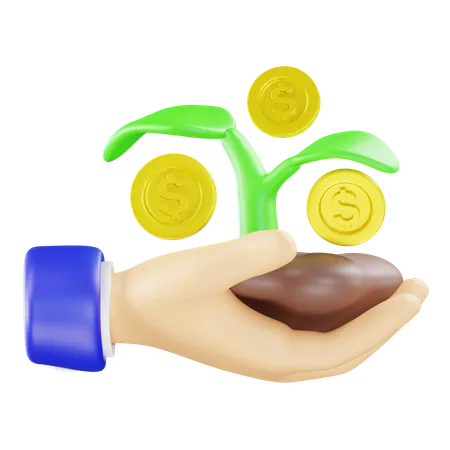 Profit  3D Icon