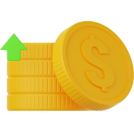 Profit  3D Icon