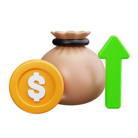 Profit  3D Icon