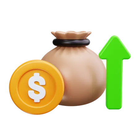 Profit  3D Icon