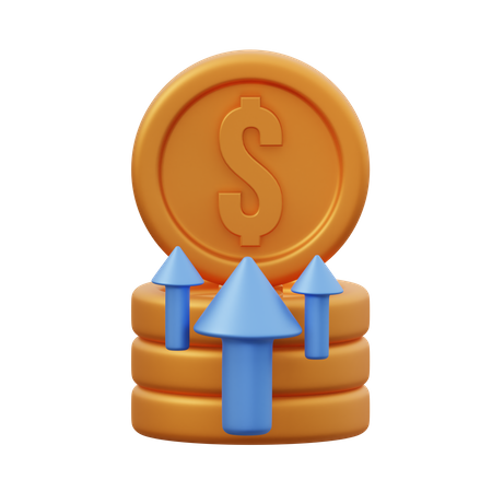 Profit  3D Icon