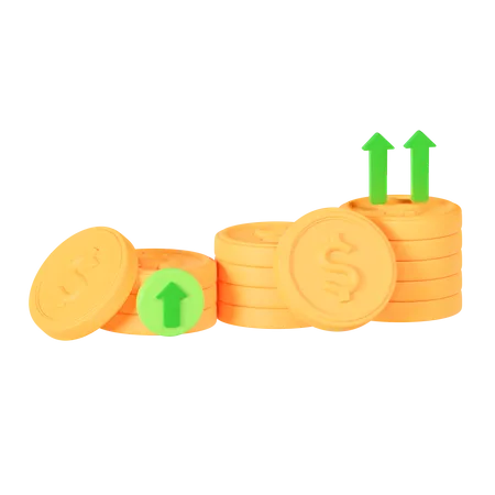 Profit  3D Icon