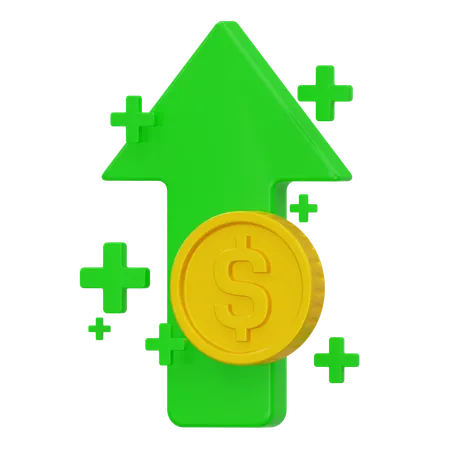 Profit  3D Icon