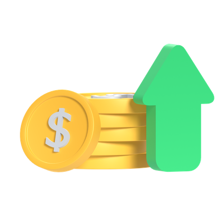 Profit  3D Icon